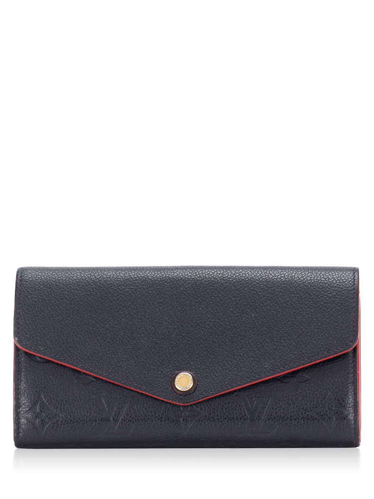 Monogram Empreinte Sarah Marine Rouge