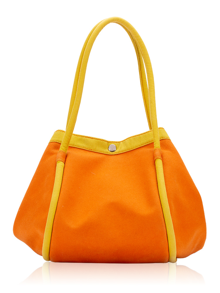Toile Officier Lindy Beach Tote Orange Soleil