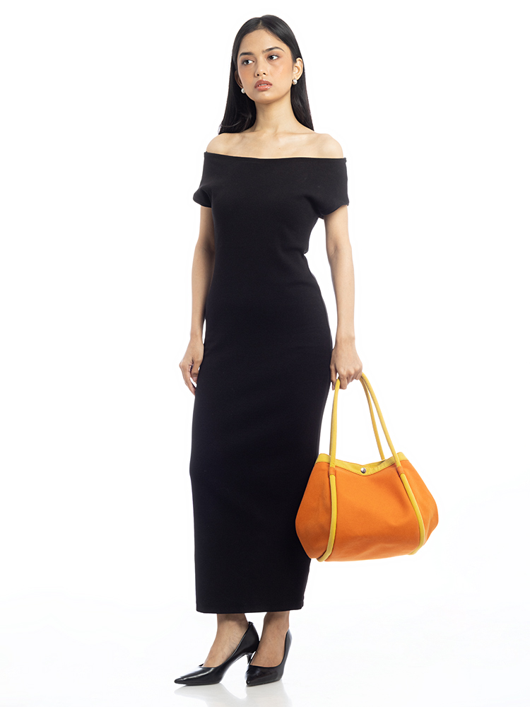 Toile Officier Lindy Beach Tote Orange Soleil
