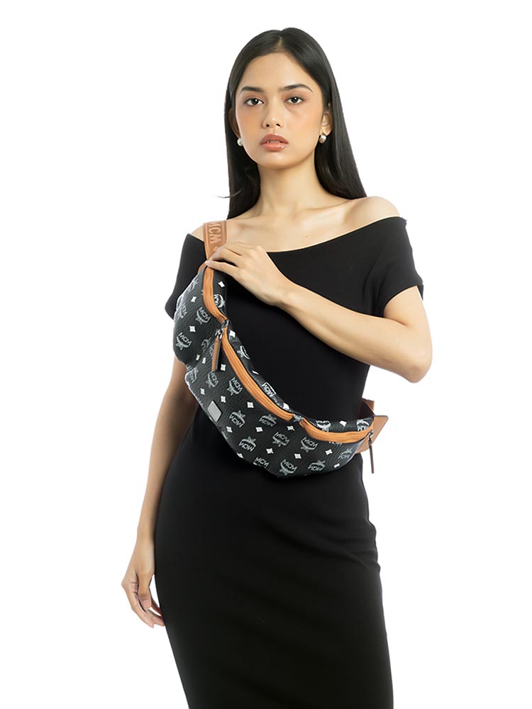 Visetos Aren Large Sling Belt Bag Black