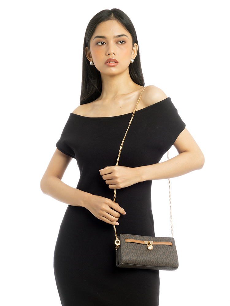 Signature Hamilton XS Crossbody Brown Acorn