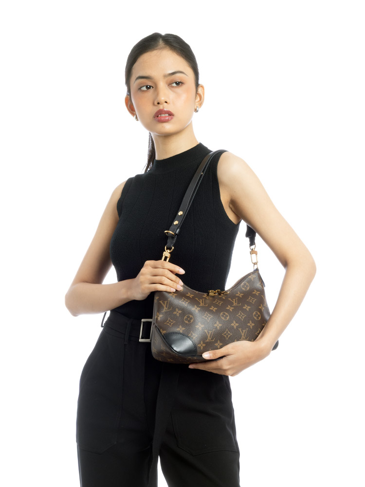 Monogram Boulogne NM PM Noir