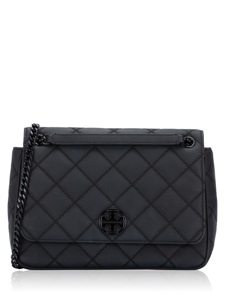 Willa Matte Shoulder Bag Black