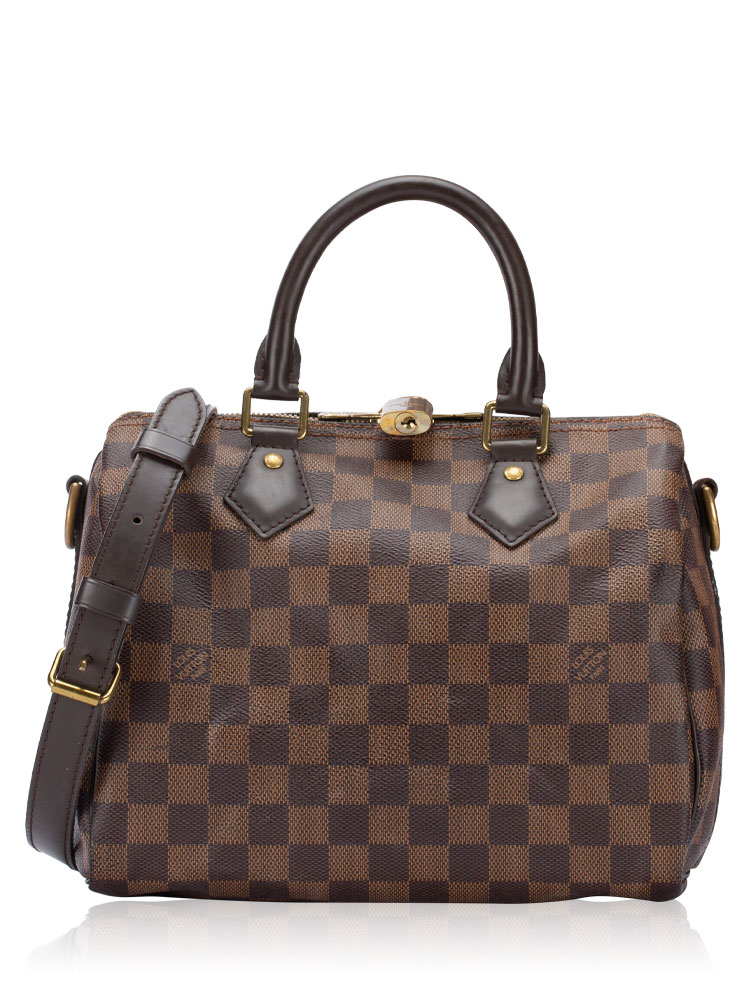 Damier Ebene Speedy 25 Bandouliere