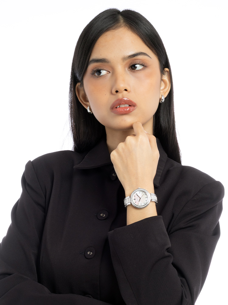 BQW3182 Karli 32mm Stainless Watch Silver