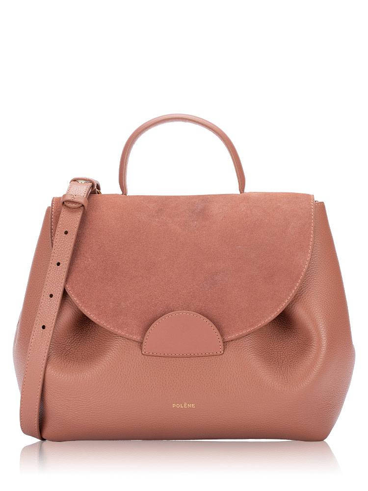 Textured Calfskin Suede Numero Un Trio Blush