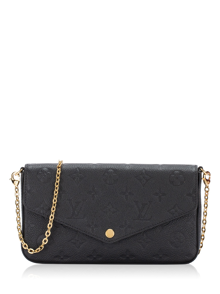 Monogram Empreinte Felicie Pochette Noir