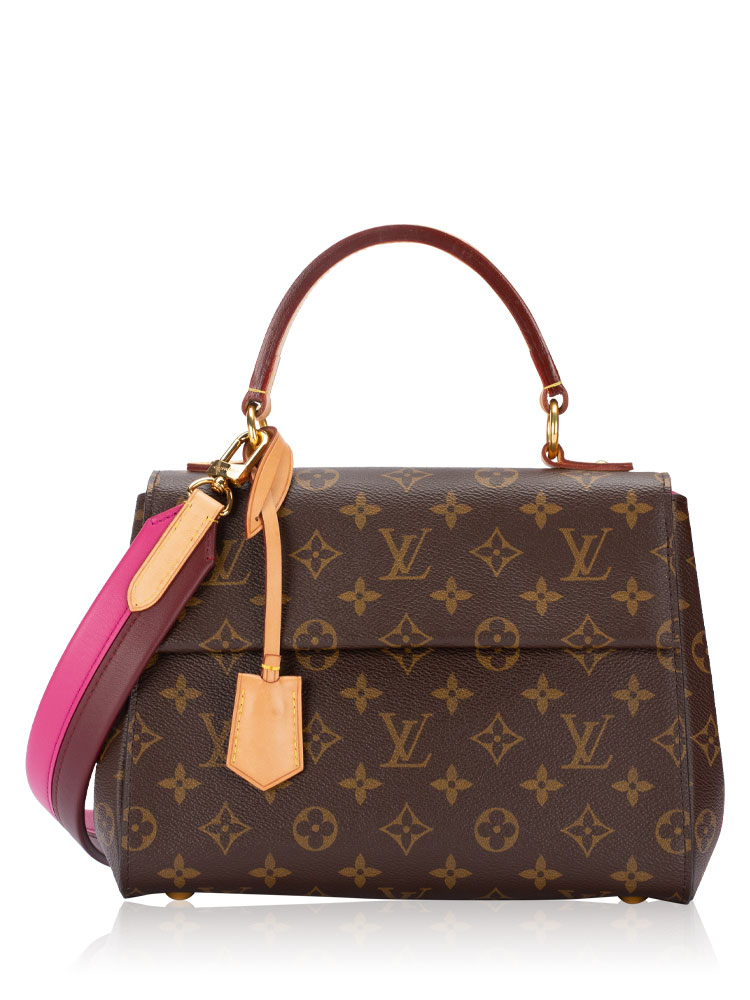 Monogram Cluny BB Bordeaux Fuchsia
