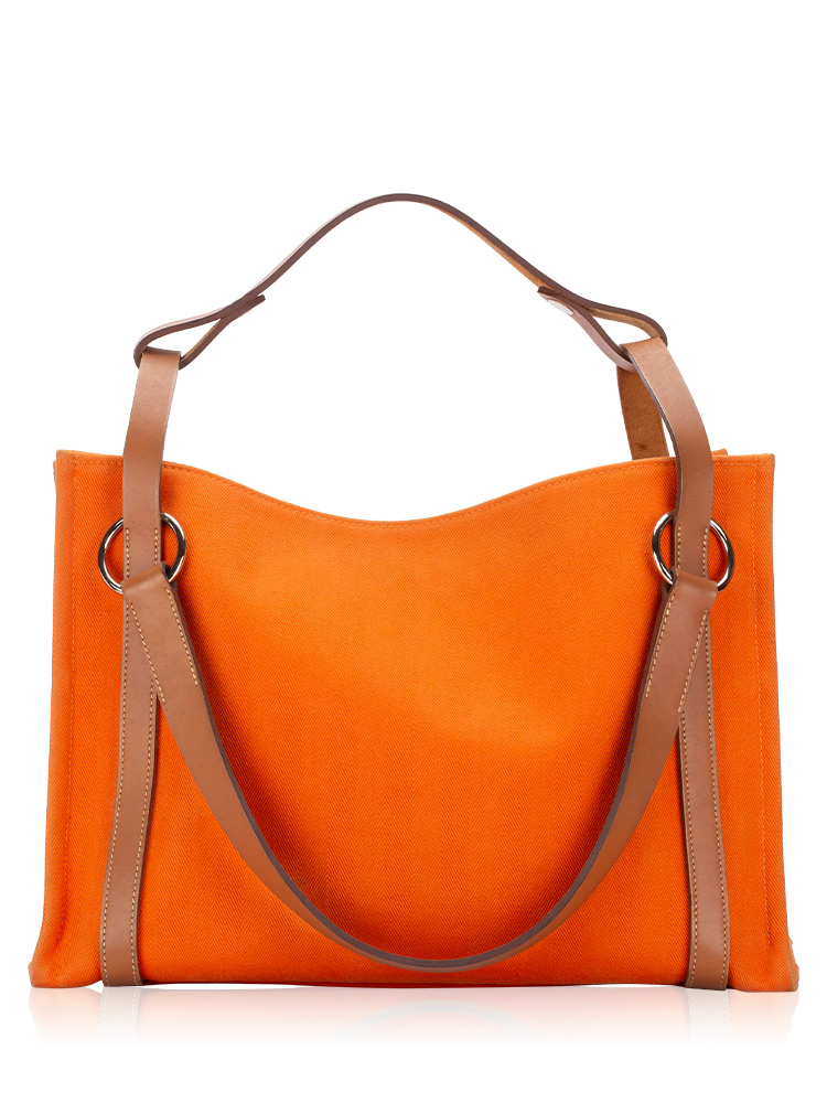 Toile Vache Hunter Cabalicol Tote Orange