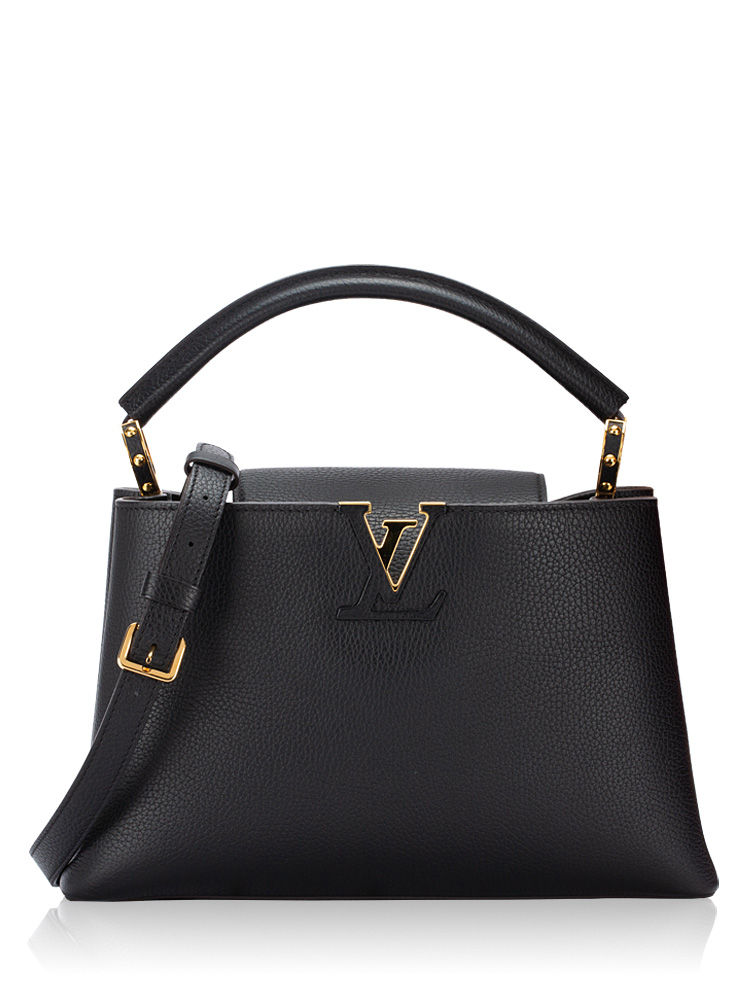 Taurillon Capucines PM Black