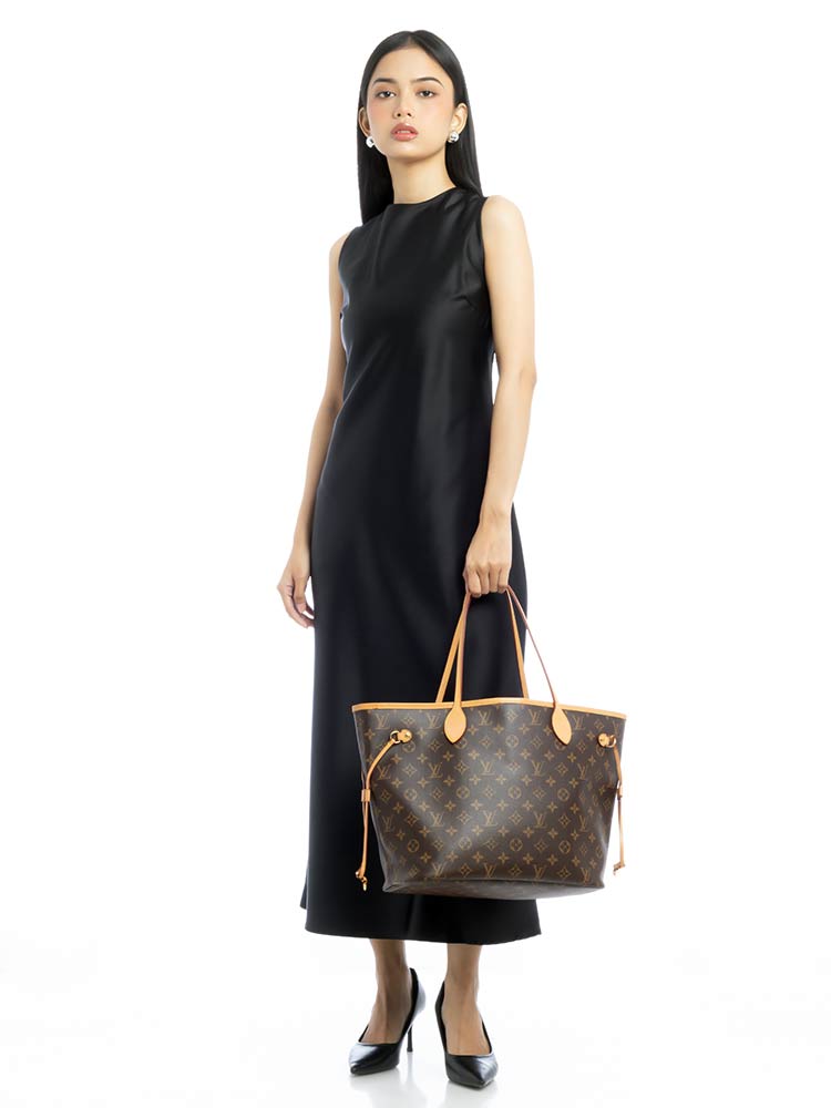 Monogram Neverfull MM NM Cerise