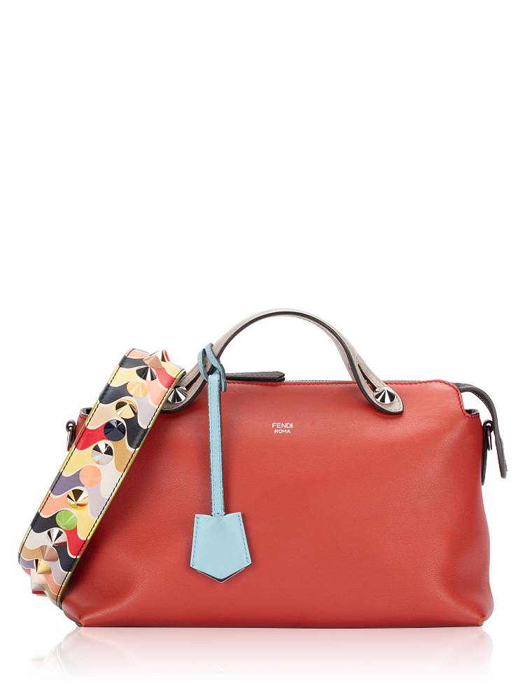 Vitello Dolce Medium By The Way with Studded Strap You Red