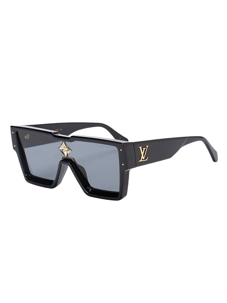 Z1578W Swarovski Cyclone Sunglasses Black