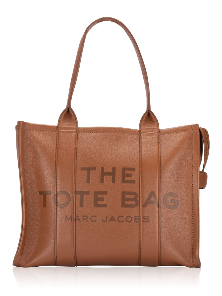 H020L01FA21 The Leather Large Tote Argan Oil