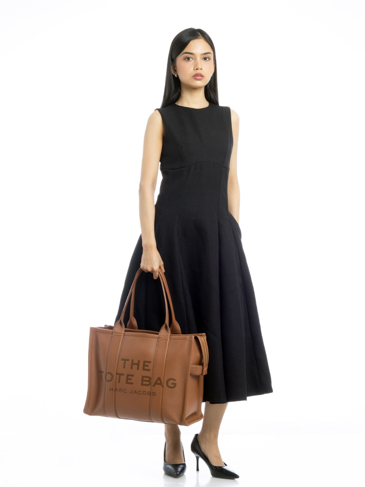 H020L01FA21 The Leather Large Tote Argan Oil