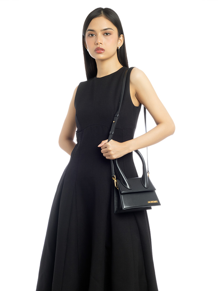 Calfskin Le Chiquito Moyen Black