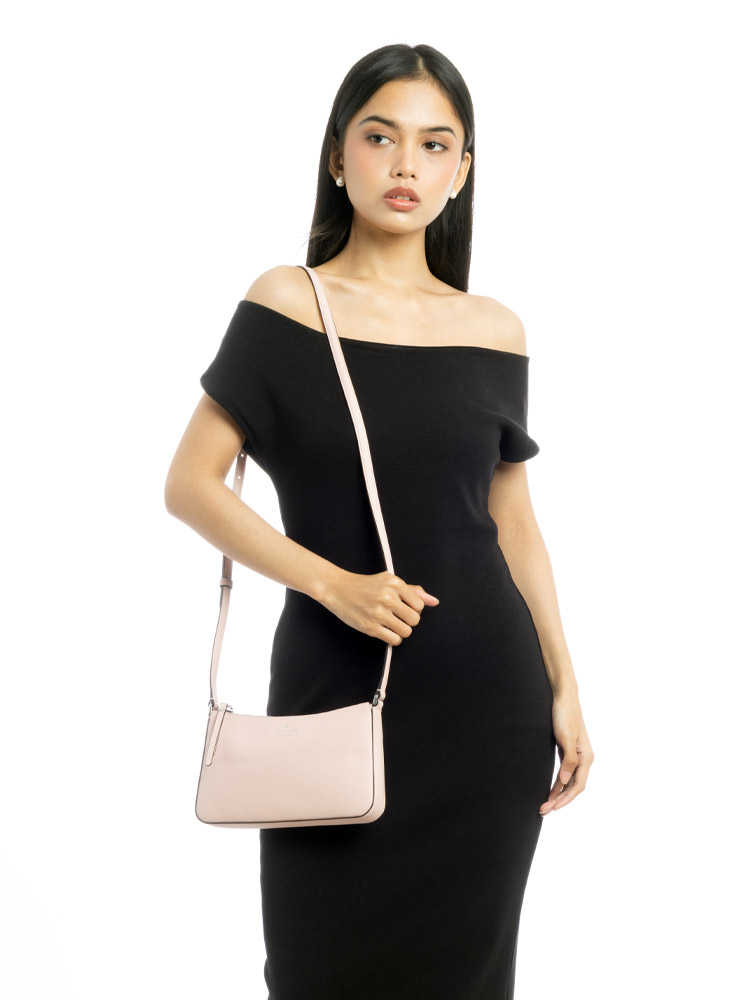 Ginnie Small Crossbody Rose Smoke