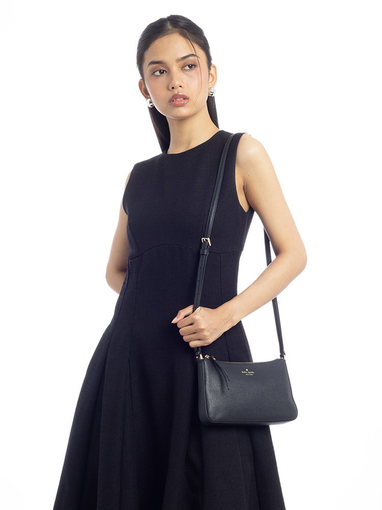 Ginnie Small Crossbody Black