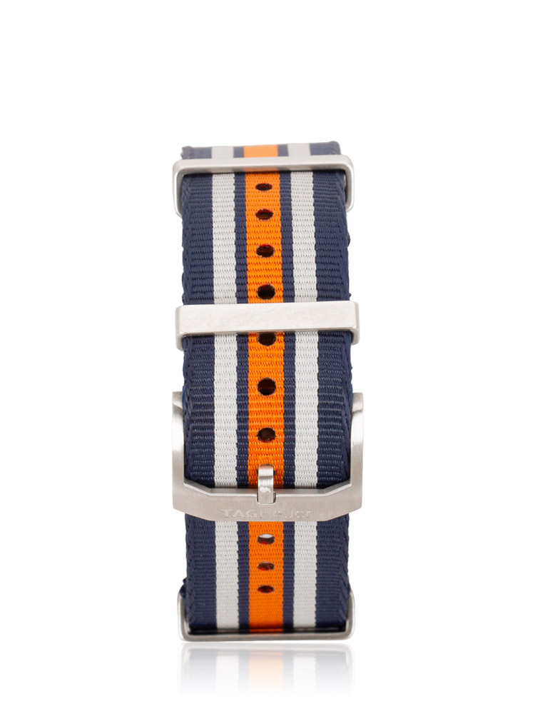 Formula 1 Chronograph 43mm Watch with Canvas Strap Blue