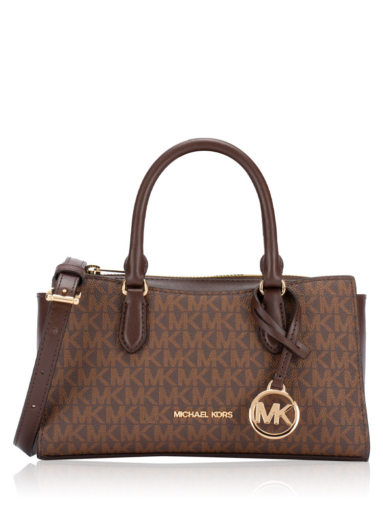 Carmela Pebbled Leather Medium Crossbody Luggage