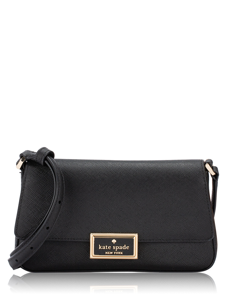 Reegan Mini Flap Crossbody Black