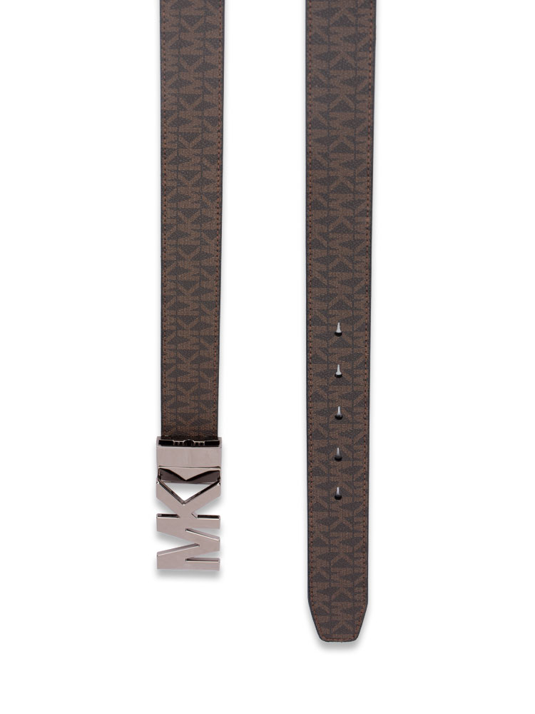 Men Signature 4 In 1 Belt Box Set Brown Black