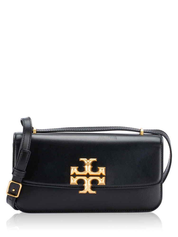 Eleanor East West Small Shoulder Bag Black