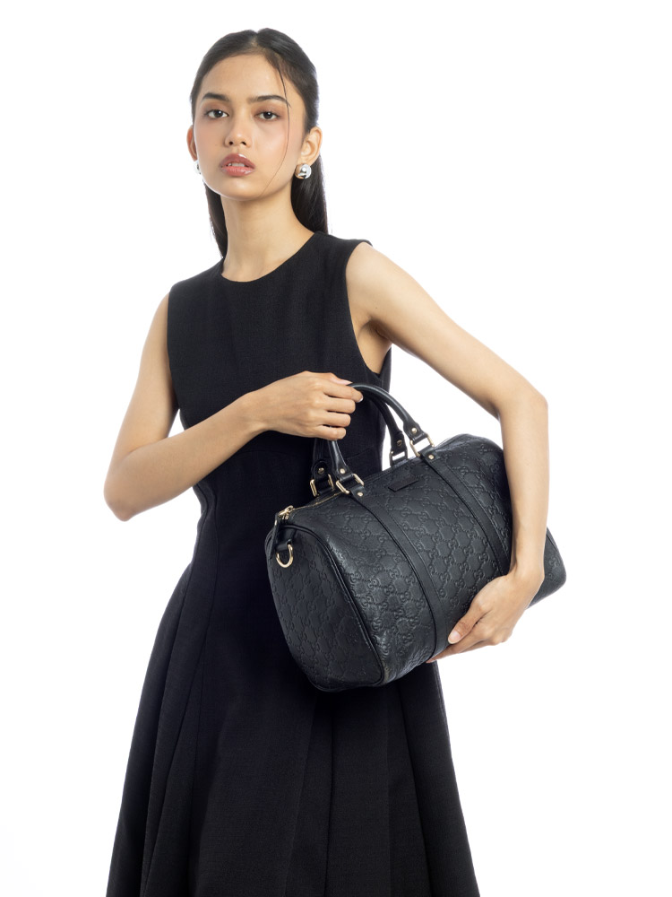 Guccissima Medium Joy Boston Black