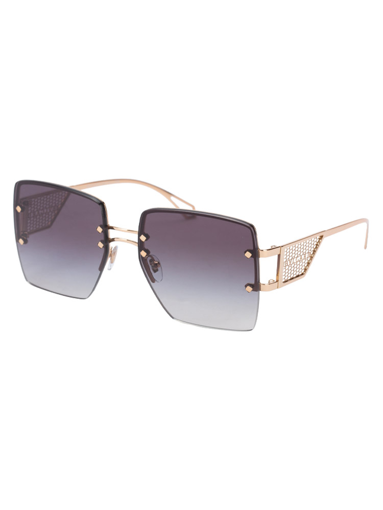 6178 Square Sunglasses Black Rosegold