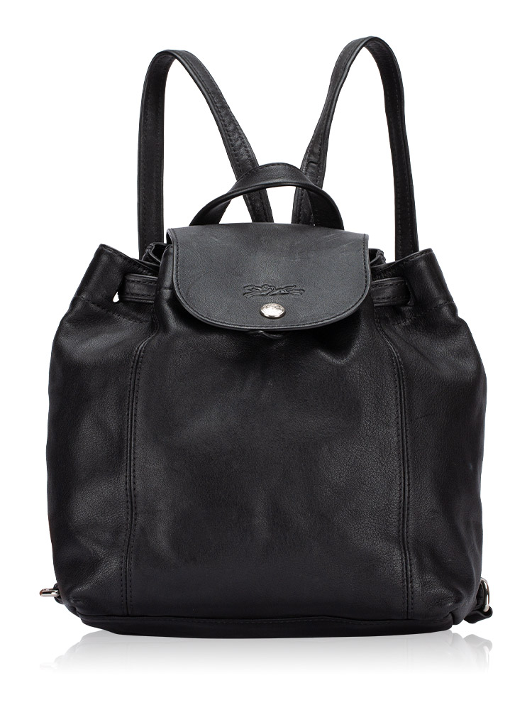 Le Pliage Cuir XS Backpack Black