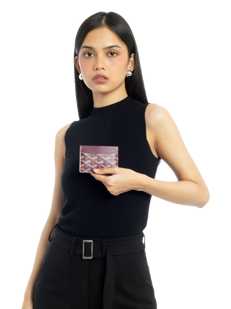 Saint Sulpice Card Holder Bordeaux