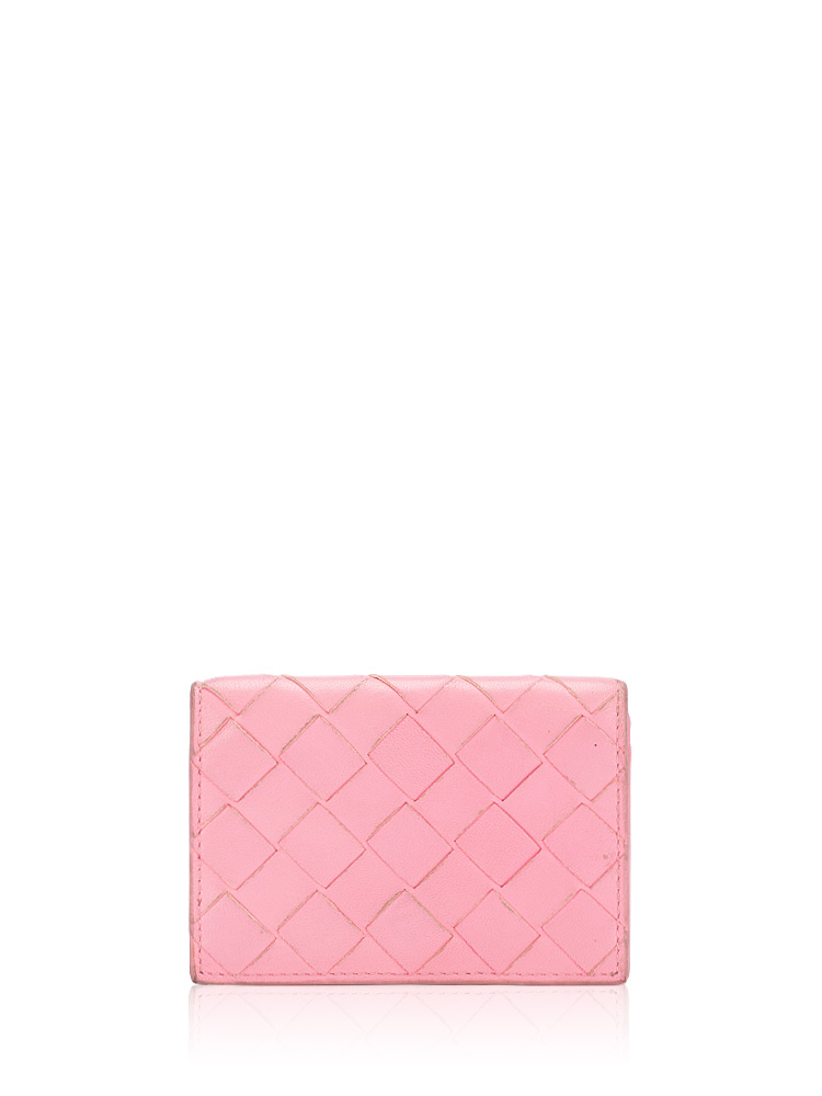 Nappa Intrecciato Card Holder Ribbon