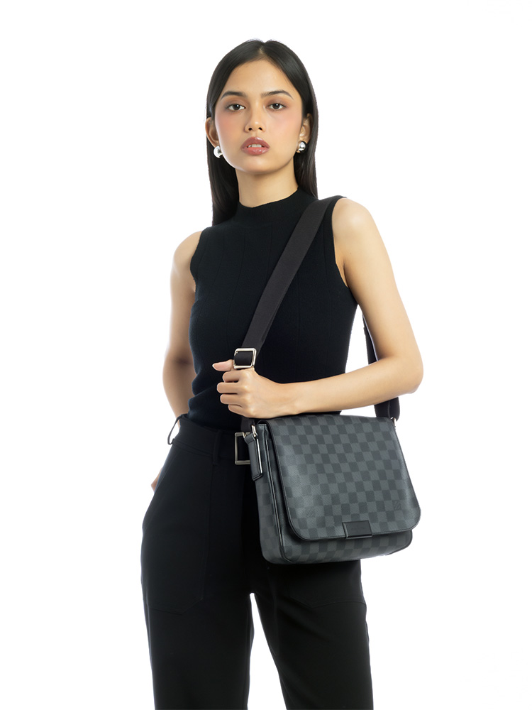 Damier Graphite District PM