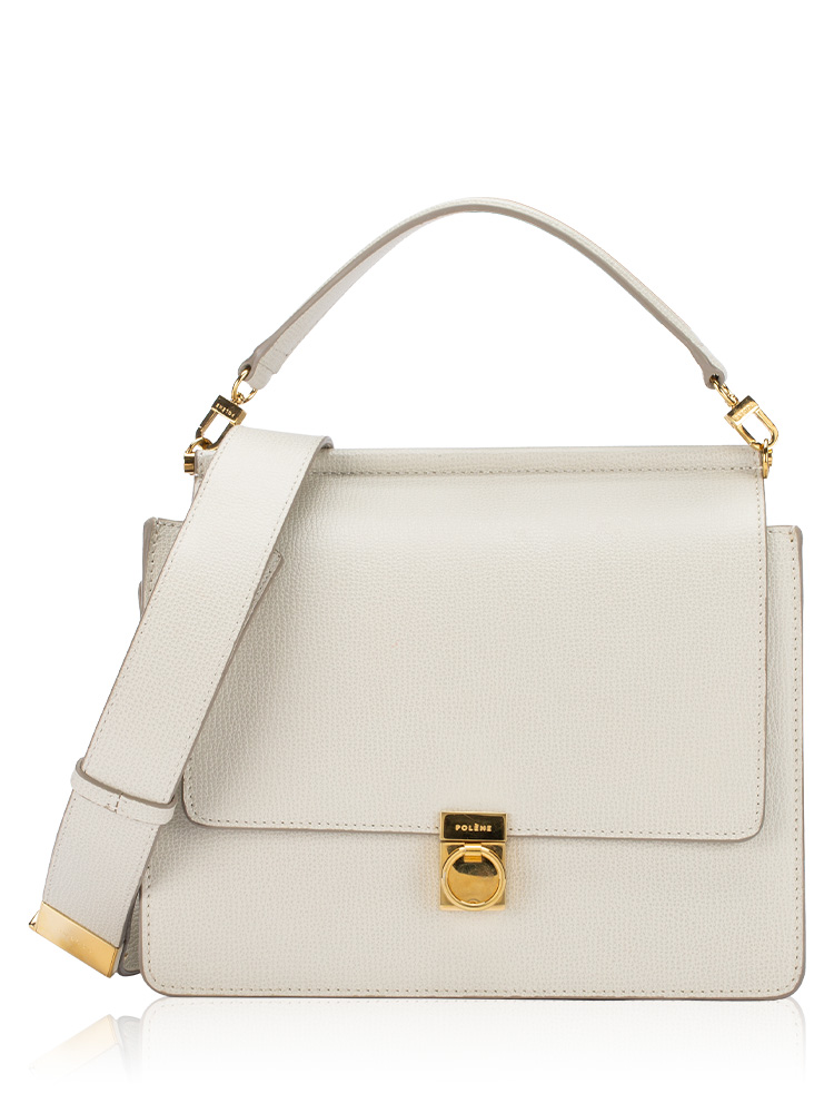 Calfskin Numéro Sept Chalk
