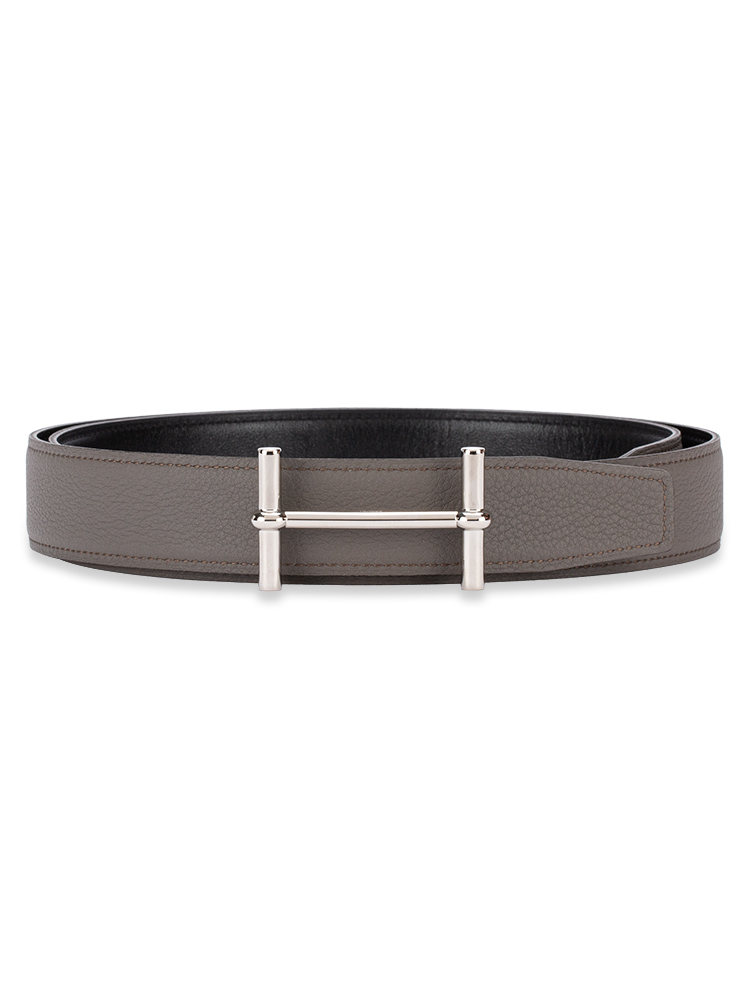 Box Togo 32mm H d'Ancre Belt Noir Etain Sz 100
