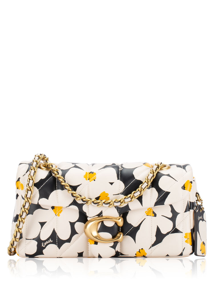 CR702 Tabby Floral Quilted 20 Shoulder Bag Chalk Multi