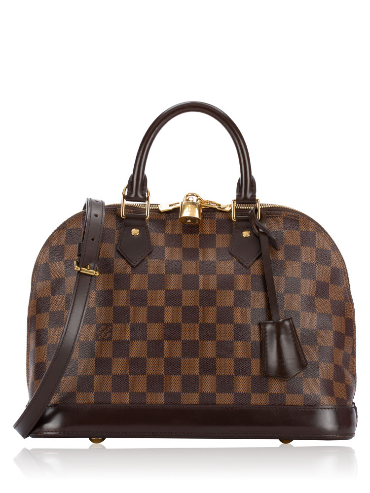 Damier Ebene Alma PM with Strap