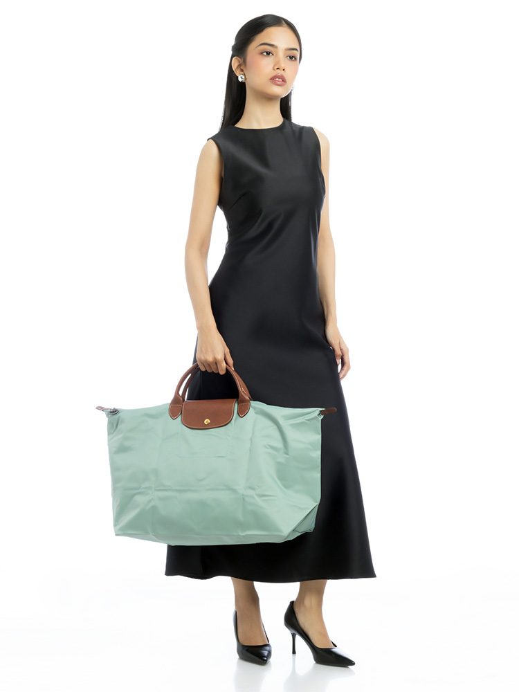 Le Pliage Original Large Travel Bag Celadon