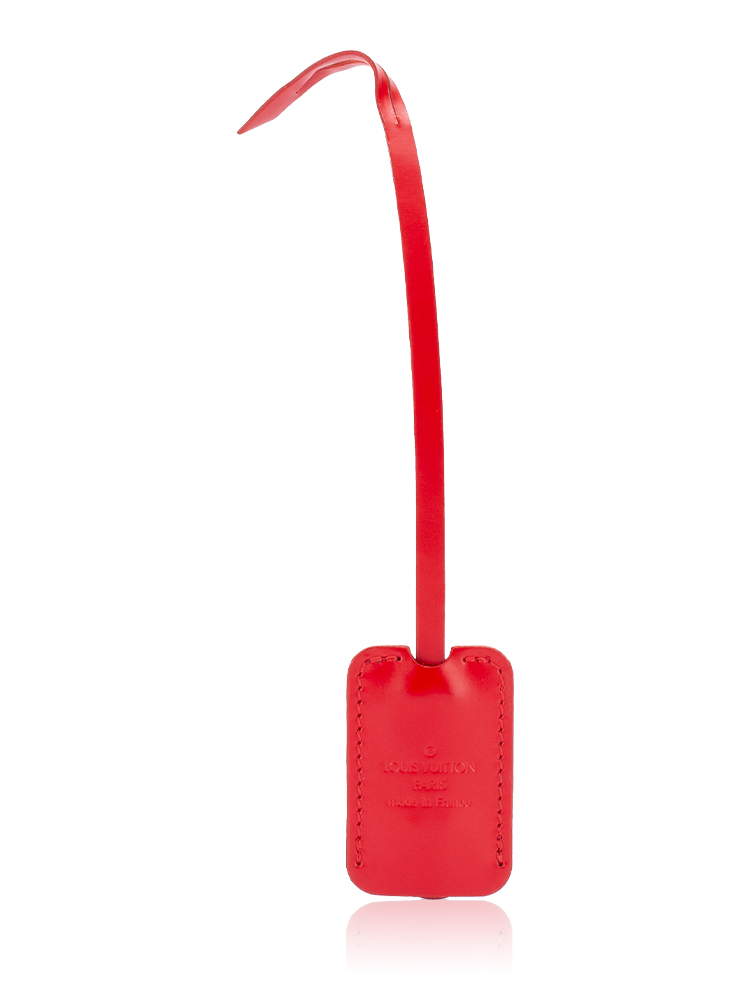 Calfskin Op Art Clochette Rouge