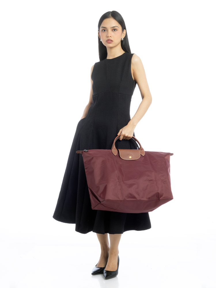 Le Pliage Original Large Travel Bag Bordeaux
