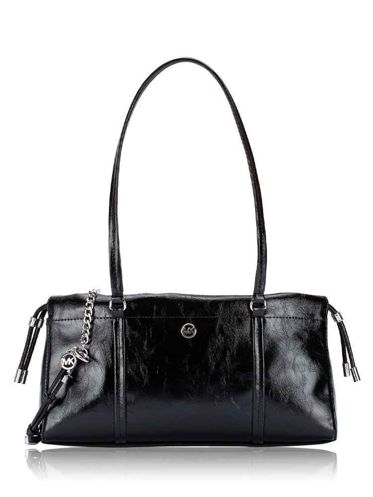 Matilda Small Cinched Shoulder Bag Black