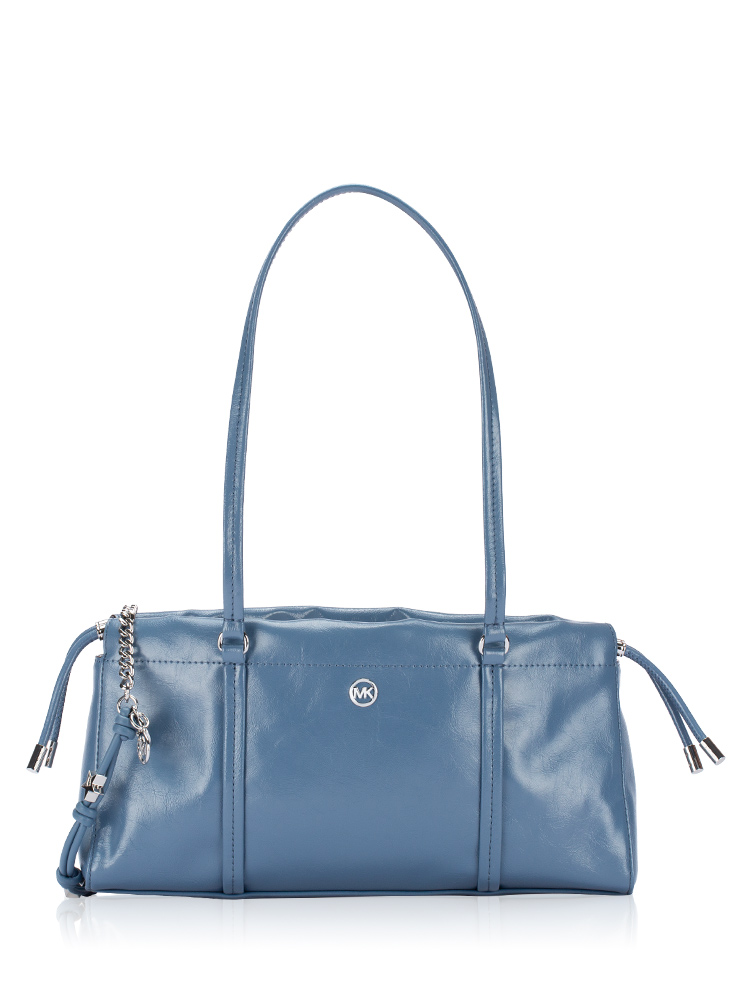 Matilda Small Cinched Shoulder Bag Denim