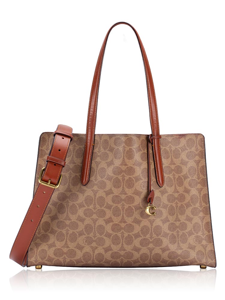 CI029 Signature Carter Carryall Tan Rust