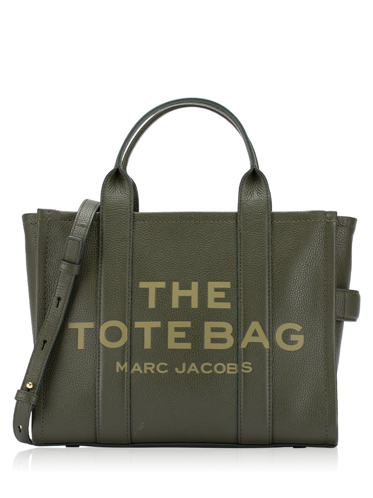 The Leather Medium Tote Forest
