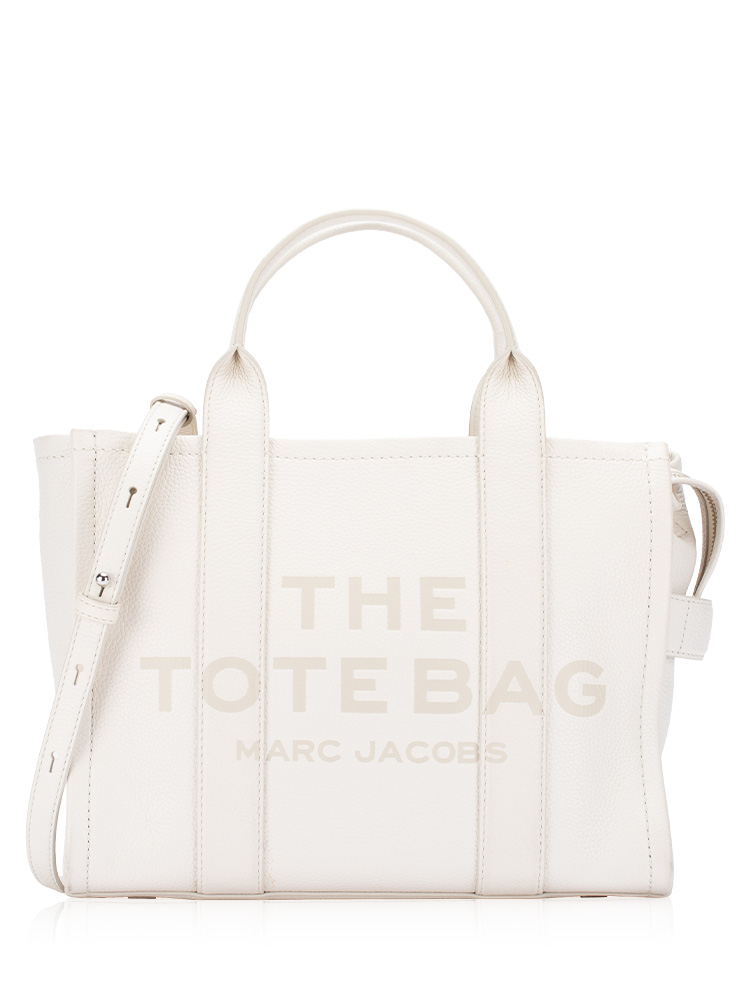 The Leather Medium Tote Cotton