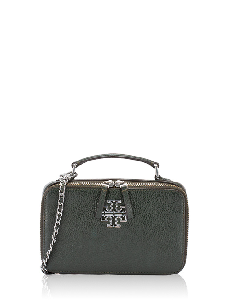 Britten Top Handle Chain Crossbody Olive
