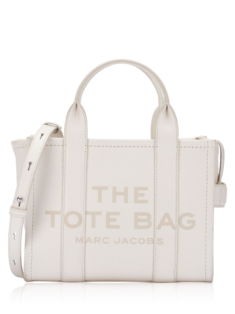 The Leather Small Tote Cotton
