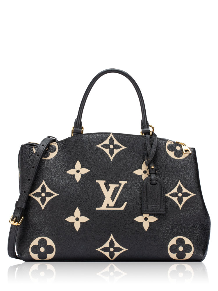 Monogram Empreinte Bicolor Grand Palais MM Noir Crème