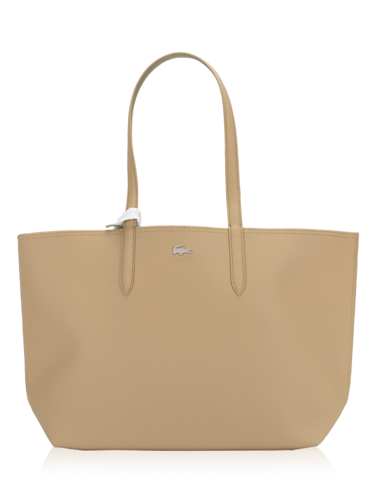 Anna Reversible Bicolour Tote Eco Sand Eco Kelp
