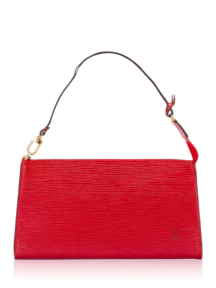 Epi Pochette 24 Accessories Rouge